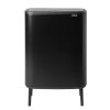 Kosz TOUCH BIN HI BO 2x30L Matt Black